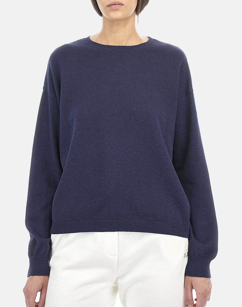 LA MARTINA БЛУЗА MMWOMAN TRICOT CREWNECK COTTON C