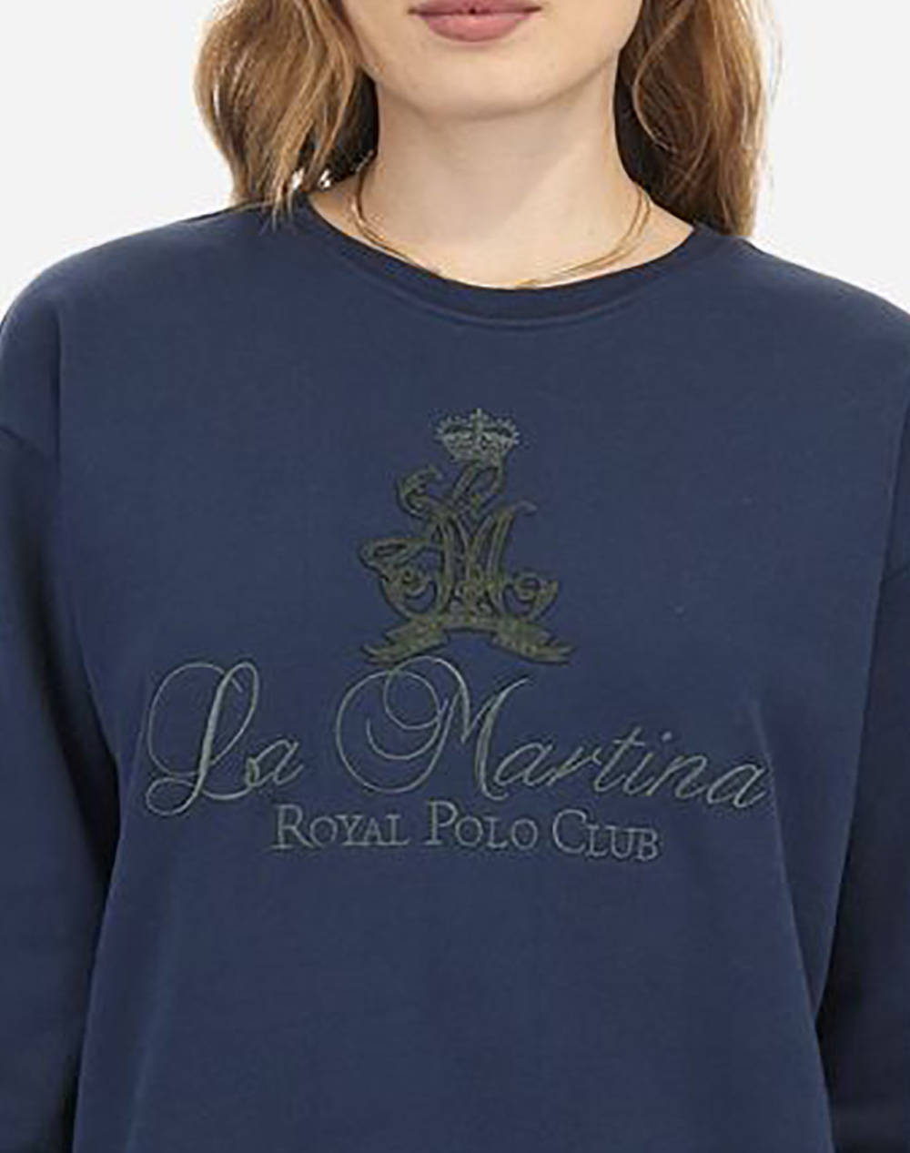 LA MARTINA СУИТШЪР MM WOMAN CREWNECK FLEECE