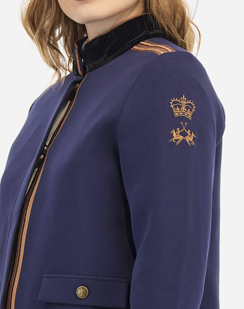 LA MARTINA SWEAT JACKETMM WOMAN JACKET DOUBLE JERSEY SCU