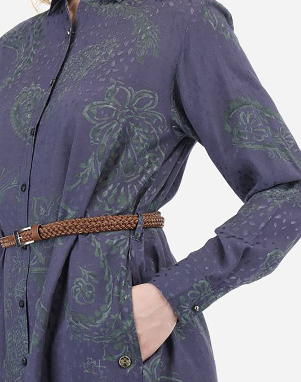 LA MARTINA ДАМСКА РОКЛЯ WOMAN DRESS L/S PAISLEY