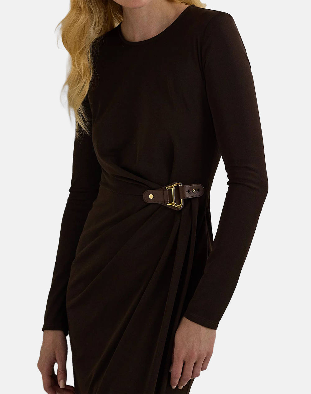 LAUREN RALPH LAUREN SABLISE-LONG SLEEVE-DAY DRESS