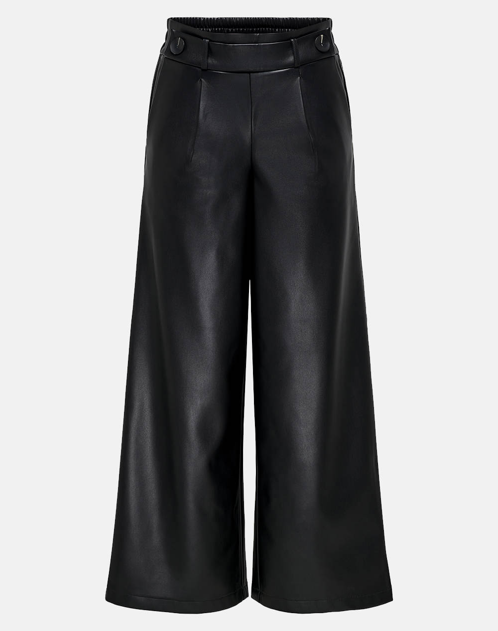 ONLY ONLBINA FAUX LEATHER WIDE PANT BF OTW