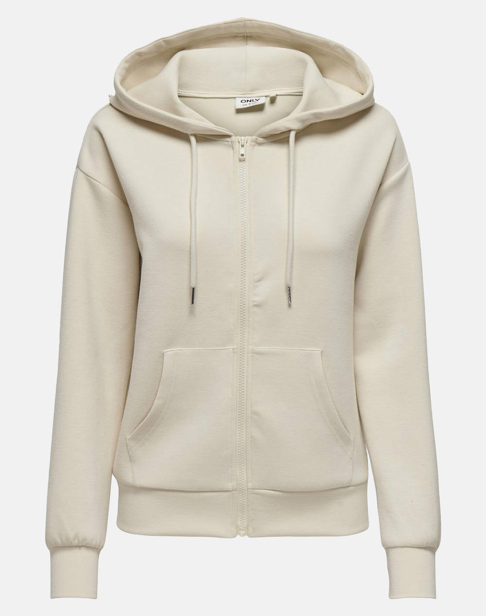 ONLY ONLFANCY L/S ZIP PEARL HOOD SWT