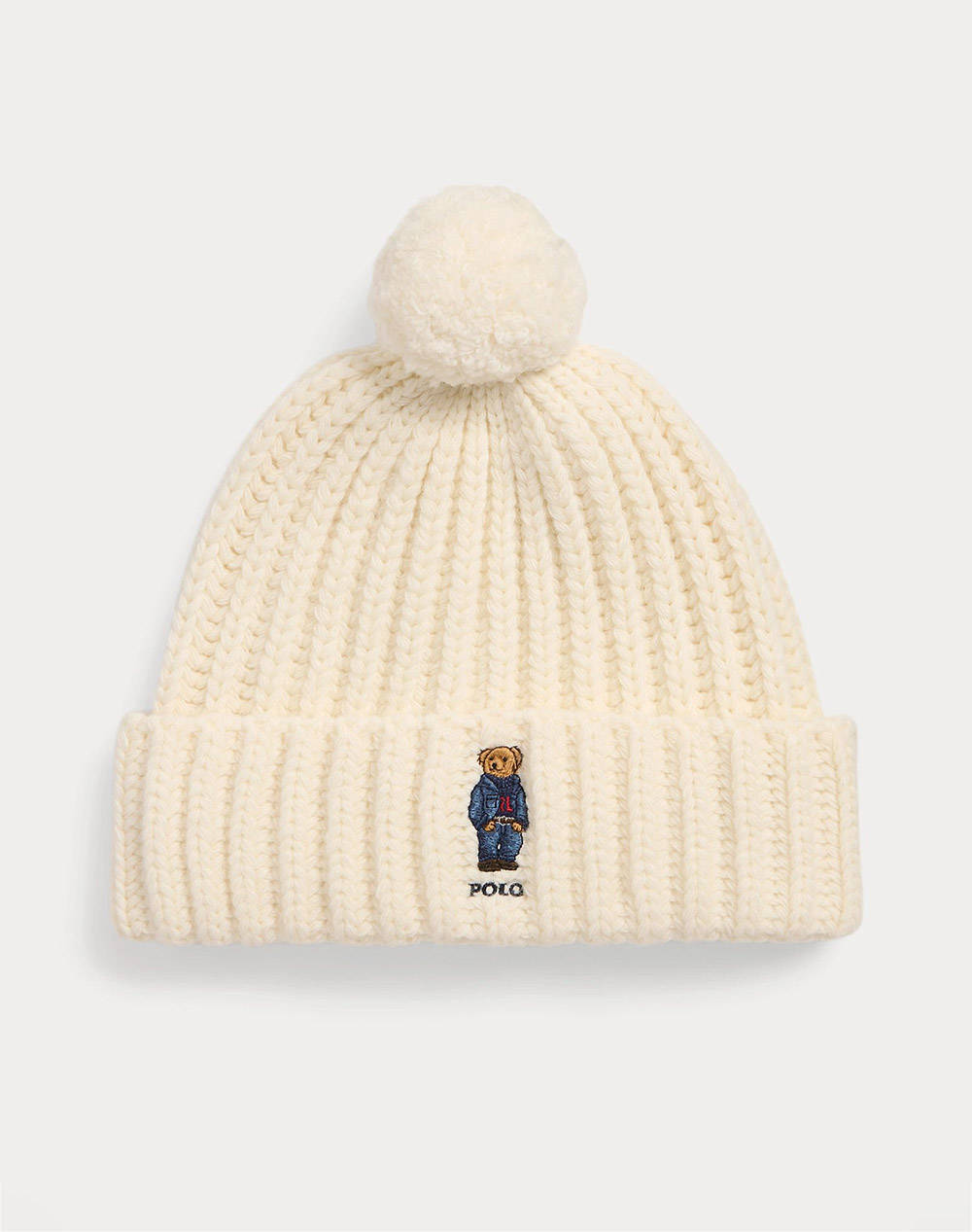 RALPH LAUREN PM D BR BEAN-HAT-COLD WEATHER