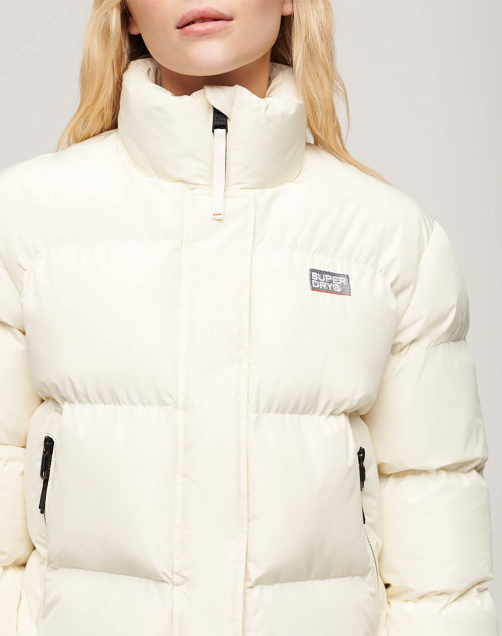 SUPERDRY D2 SDCD SPORTS PUFFER CROPPED JACKET ДАМСКО ЯКЕ