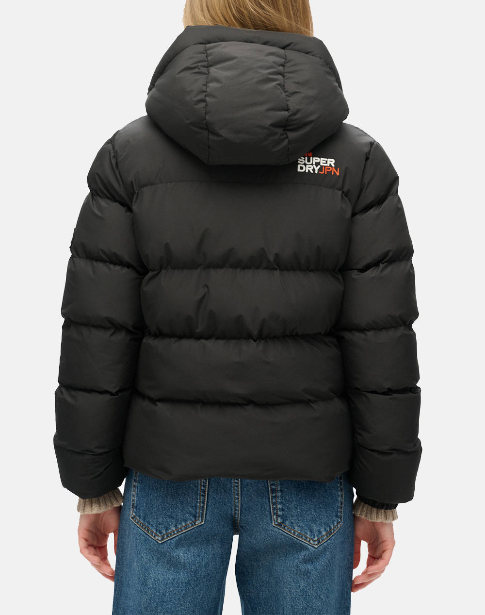 SUPERDRY D2 SDCD HOODED SPORTS PUFFER JACKET ДАМСКО ЯКЕ