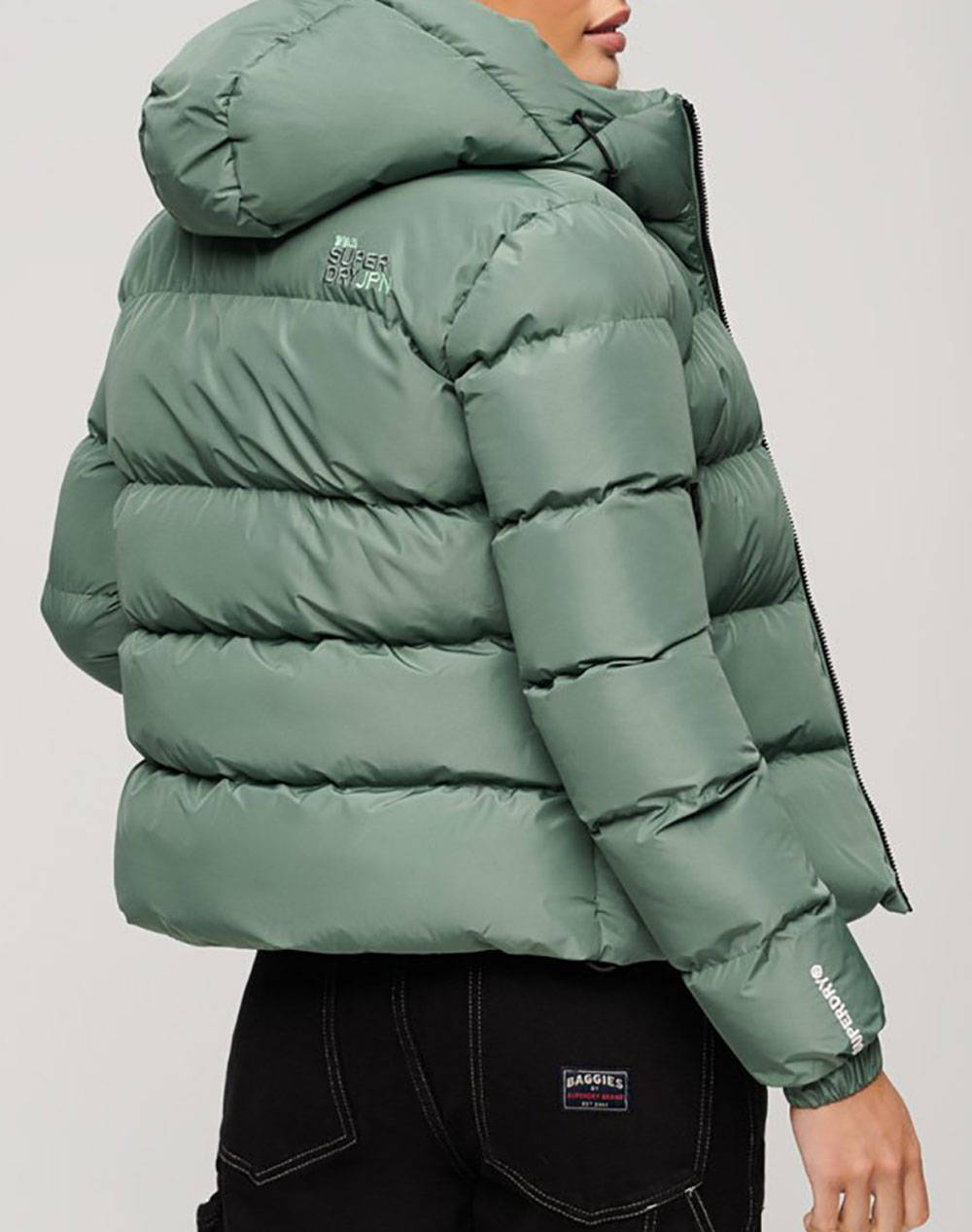 SUPERDRY D2 SDCD HOODED SPORTS PUFFER JACKET ДАМСКО ЯКЕ