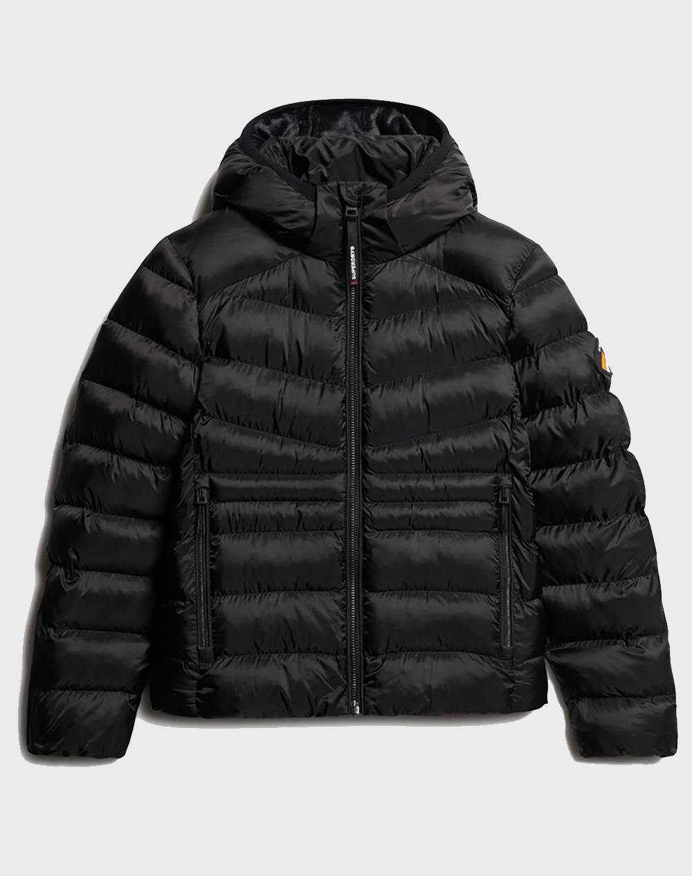 SUPERDRY D2 SDCD HOODED FUJI QUILT PADDED JKT ДАМСКО ЯКЕ