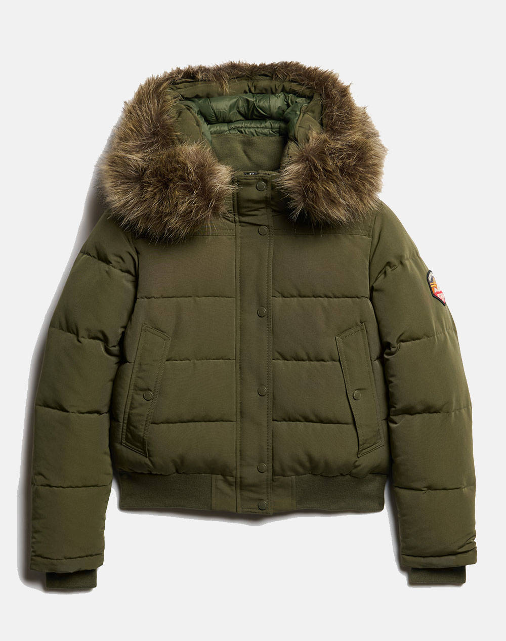 SUPERDRY D3 OVIN EVEREST HOODED BOMBER JKT ДАМСКО ЯКЕ