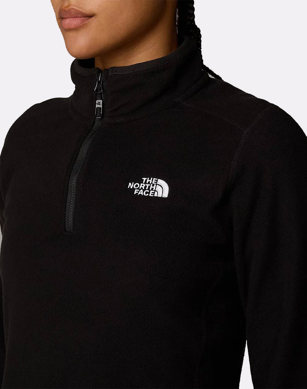 THE NORTH FACEW 100 GLACIER 1/4 ZIP