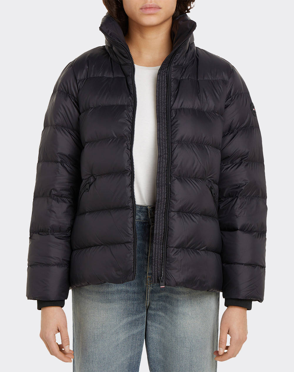 TOMMY HILFIGER MW DOWN FUNNEL NK JACKET