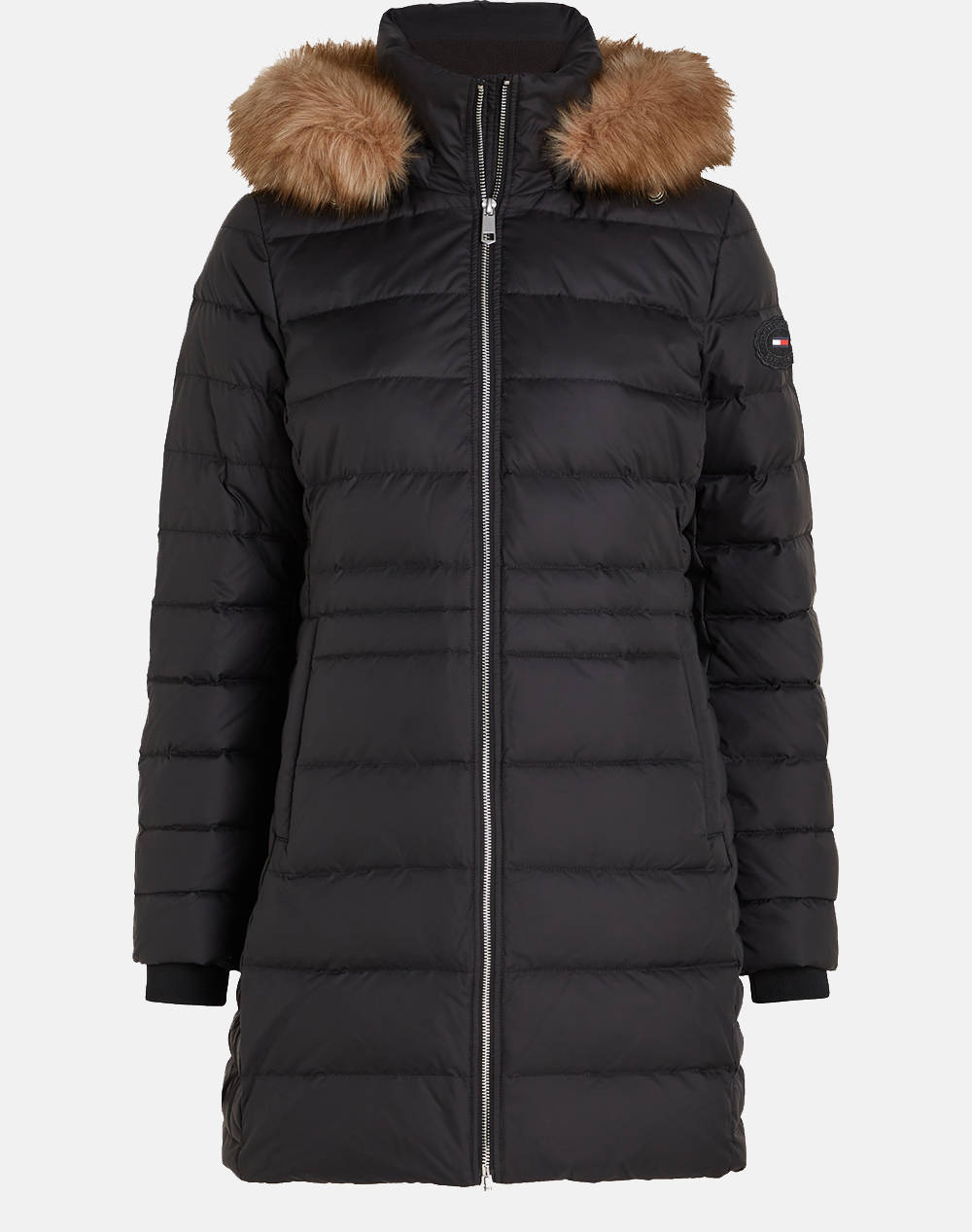 TOMMY HILFIGER TYRA DOWN COAT WITH FUR