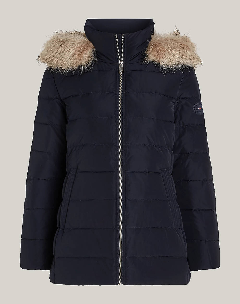 TOMMY HILFIGER HERITAGE DOWN TYRA JKT WITH FUR