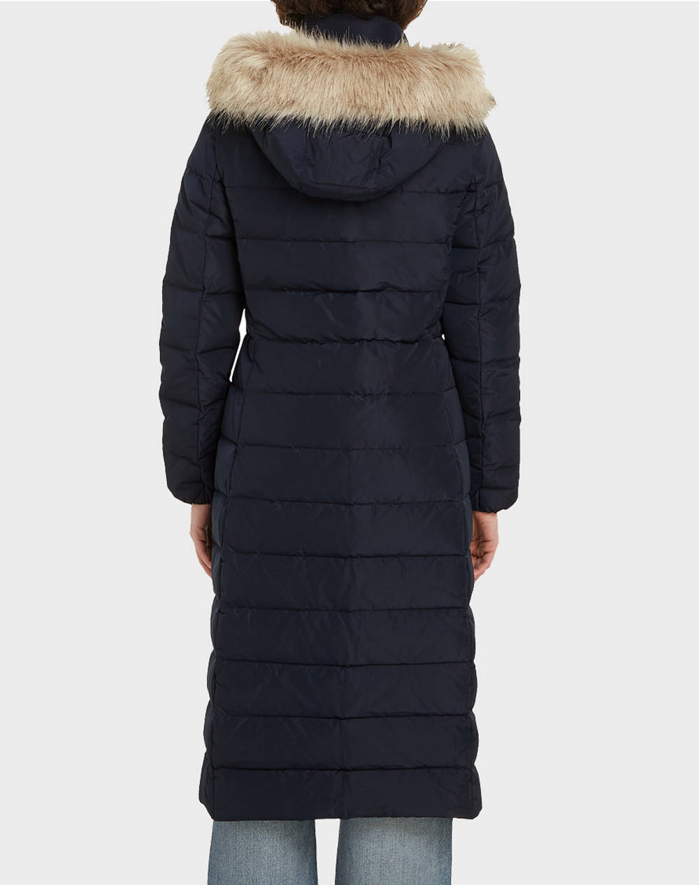 TOMMY HILFIGER HERITAGE DOWN TYRA MAXI WITH FUR