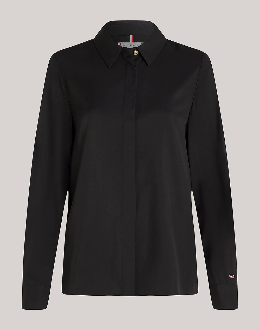 TOMMY HILFIGER FLUID VISCOSE REGULAR SHIRT