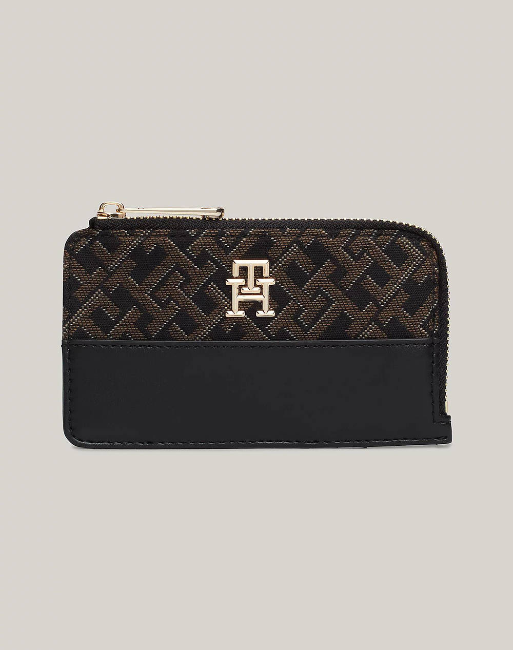 TOMMY HILFIGER TH JACQUARD SLIM WALLET (Размери: 13 x 7.5 x 1 см)