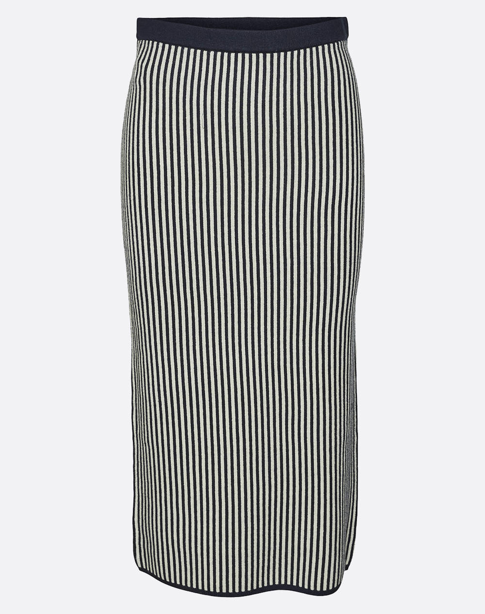 VERO MODA VMGOLD PINSTRIPE PENCIL 7/8 SKIRT GA