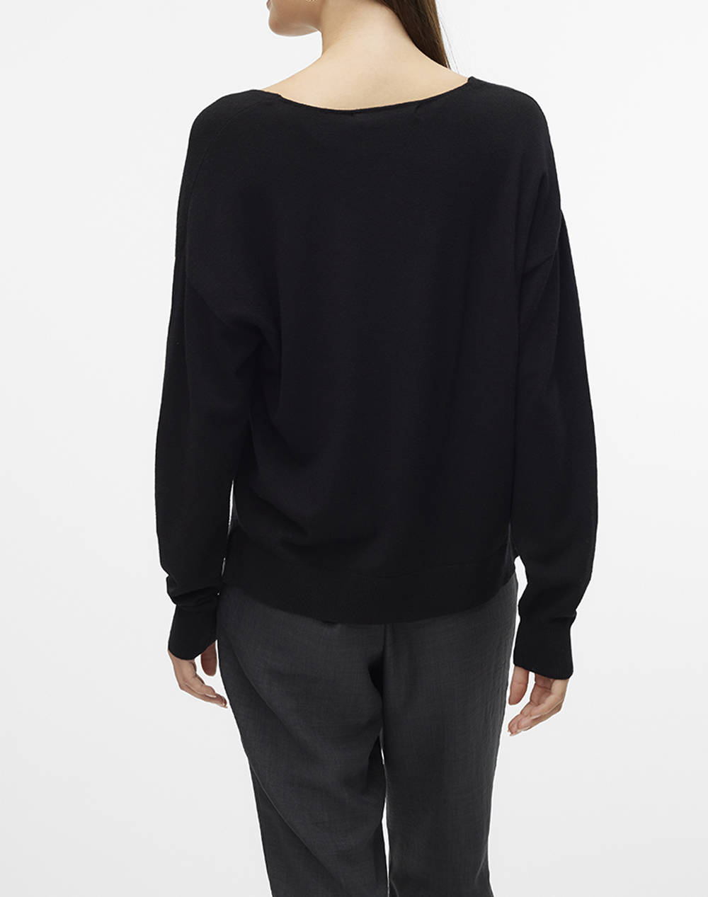 VERO MODA VMBREEZE LS V-NECK PULLOVER BOO