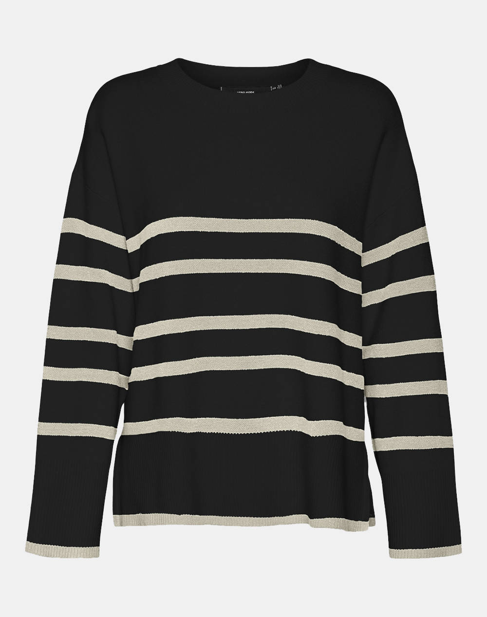 VERO MODA VMSABA LS O-NECK STRIPE PULLOVER GA NOOS