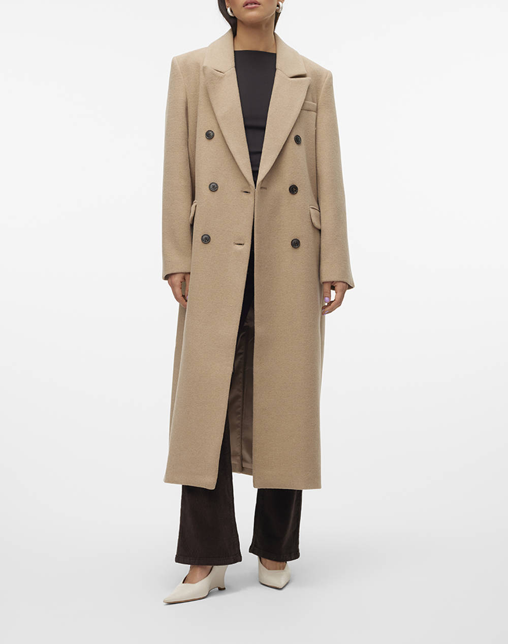 VERO MODA VMEDENSIA LONG WOOL COAT GA