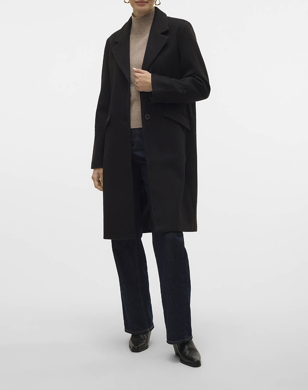 VERO MODA VMFORTUNESARA LONG COAT GA BOO