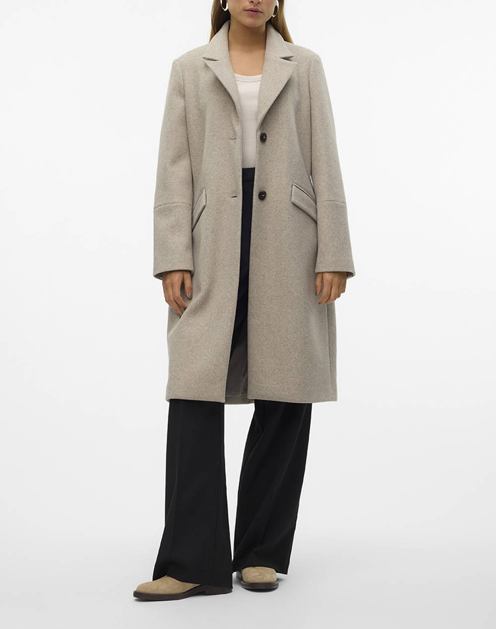 VERO MODA VMFORTUNESARA LONG COAT GA BOO