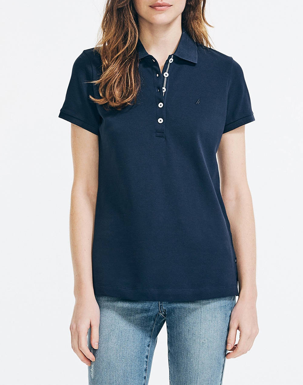 NAUTICA BLOUSE POLO ΚΜ S/S SOLID SS POLO