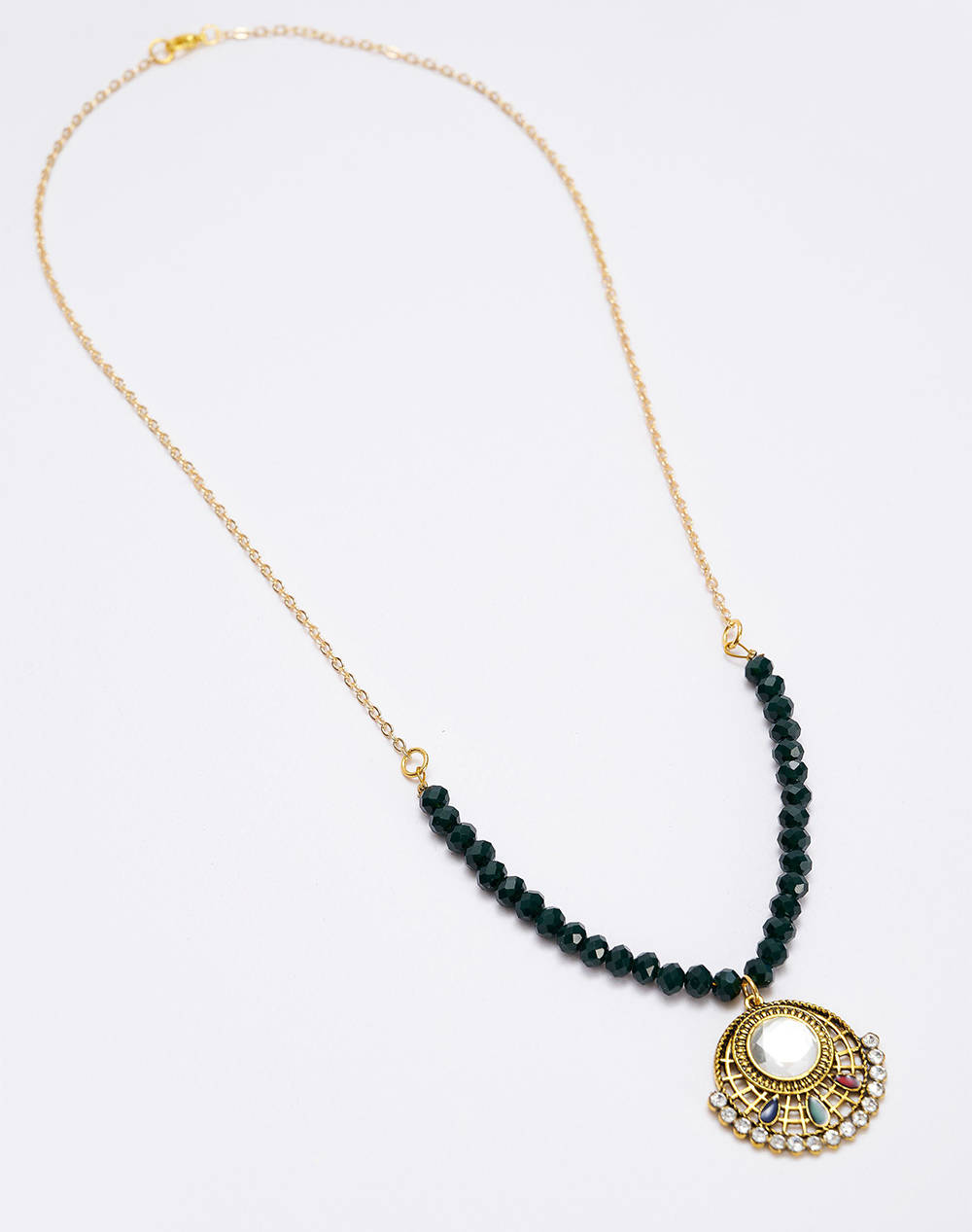 ALE METALLIC NECKLACE, SYNTHETIC