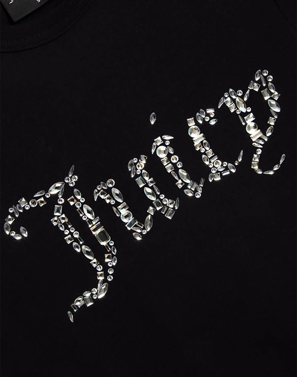 JUICY COUTURE DIAMANTE JEWEL GIRLFRIEND T-SHIRT-