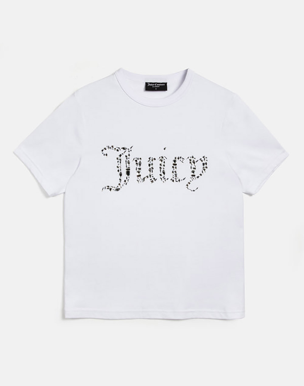 JUICY COUTURE DIAMANTE JEWEL GIRLFRIEND T-SHIRT-