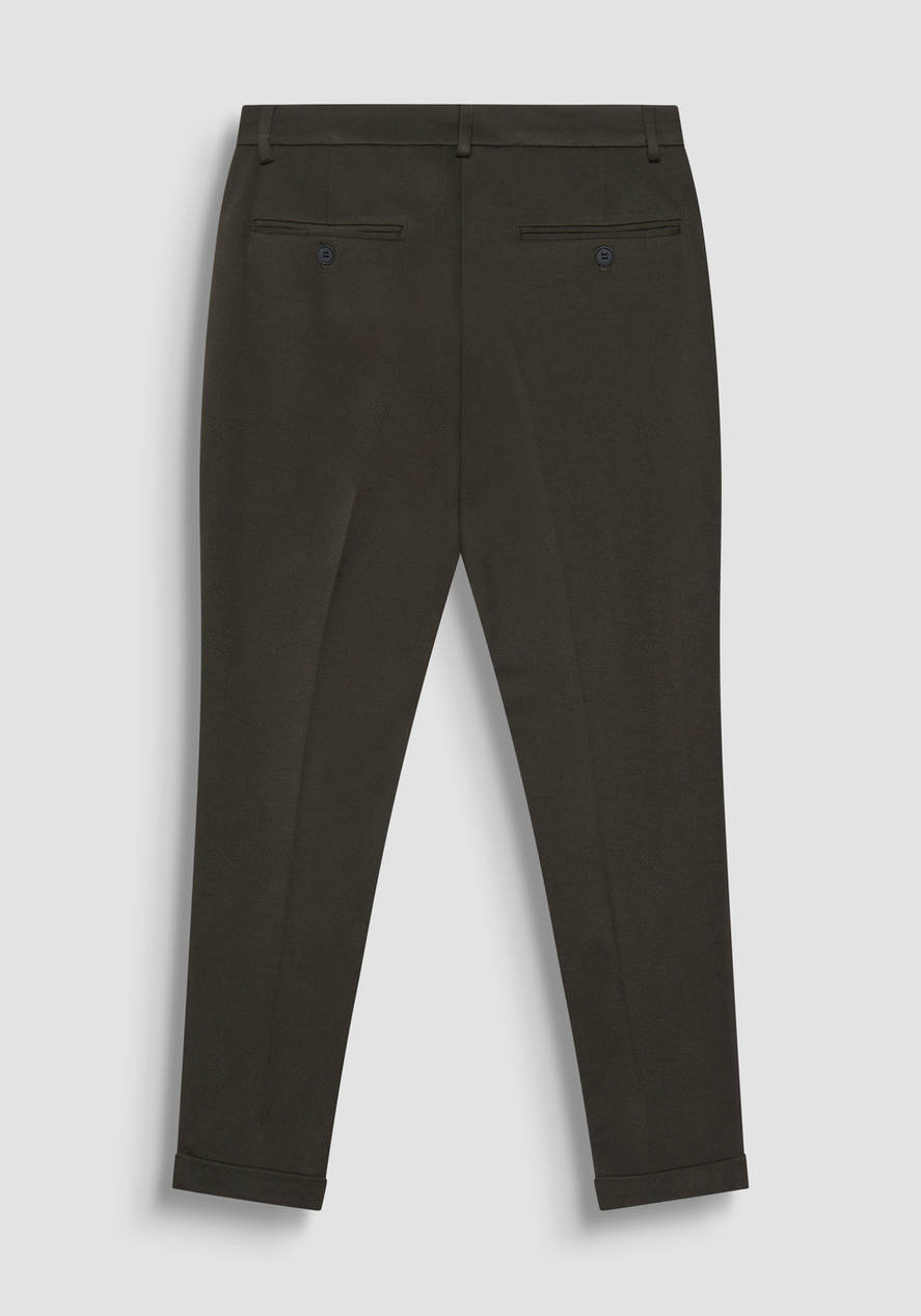 ANTONY MORATO MMTS00037FA150183 MIN OF 4 TROUSERS ASHE SUPER SKINNY FIT IN STRETCH TWILL VISCOSE NYLON BLENDED FABRIC МЪЖКИ ПАНТАЛОНИ