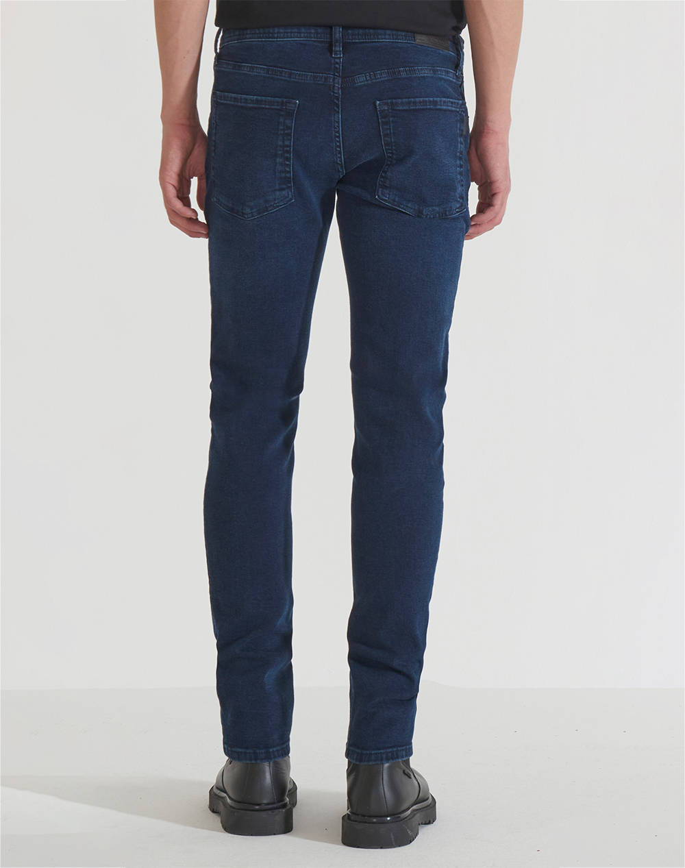 ANTONY MORATO MMDT00241FA750480W01865 MIN OF 12 JEANS OZZY TAPERED FIT IN ICONIC BASIC BLUE BLACK DENIM ПАНТАЛОНИ