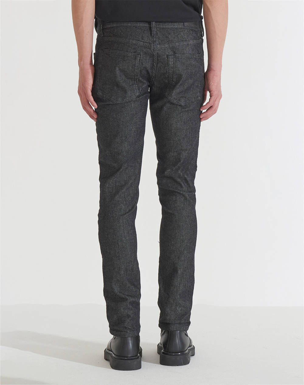 ANTONY MORATO MMDT00241FA750515W01861 MIN OF 12 JEANS OZZY TAPERED FIT IN CYBER RAW BLACK DENIM ПАНТАЛОНИ