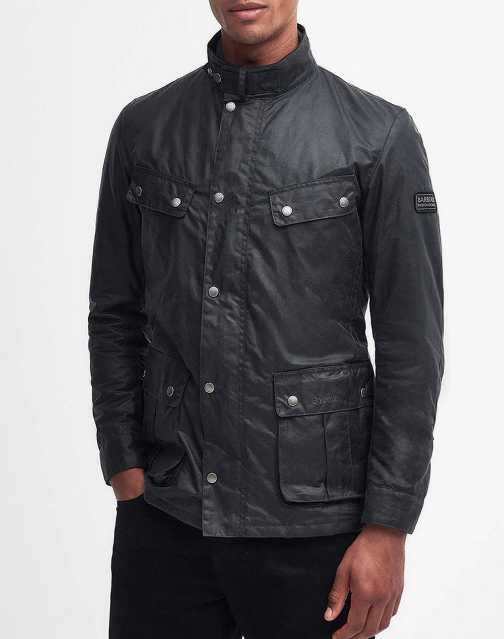 BARBOUR INTERNATIONAL DUKE WAX JACKET ЯКЕ