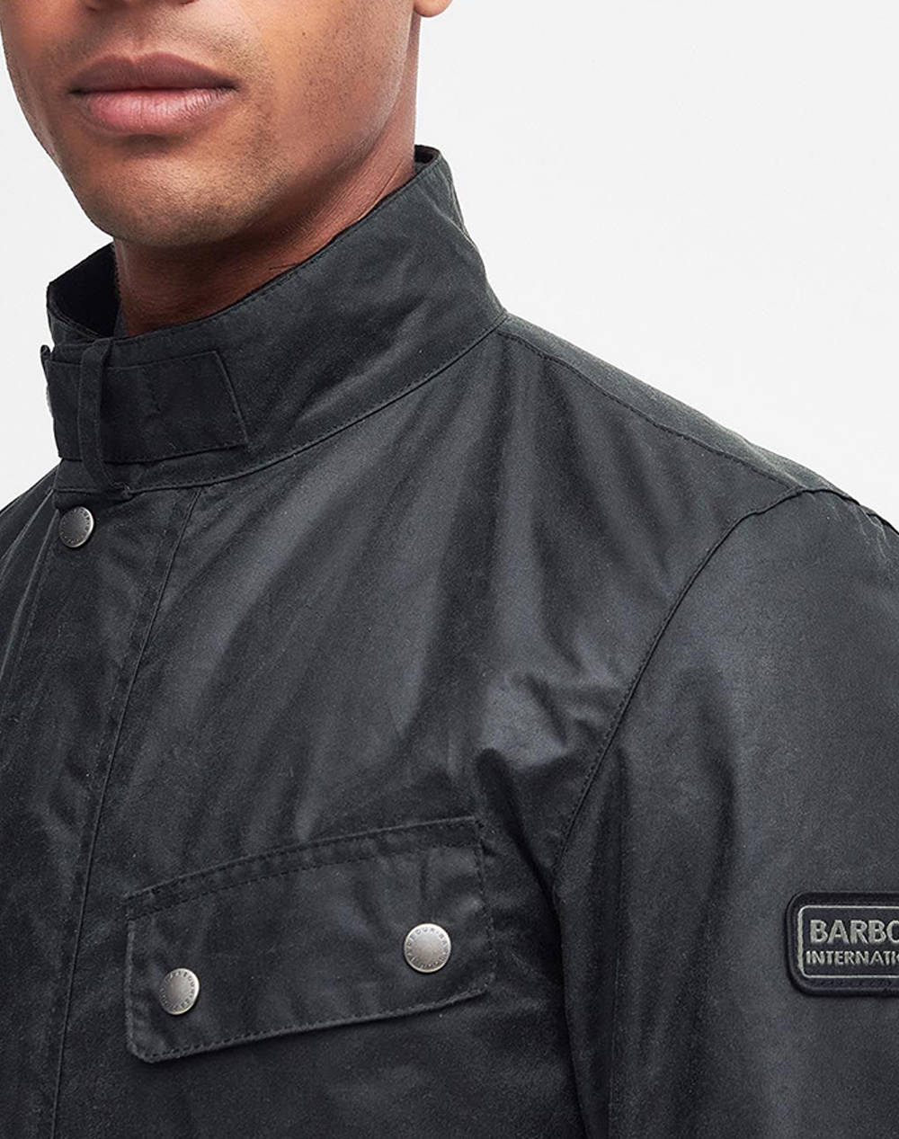 BARBOUR INTERNATIONAL DUKE WAX JACKET ЯКЕ