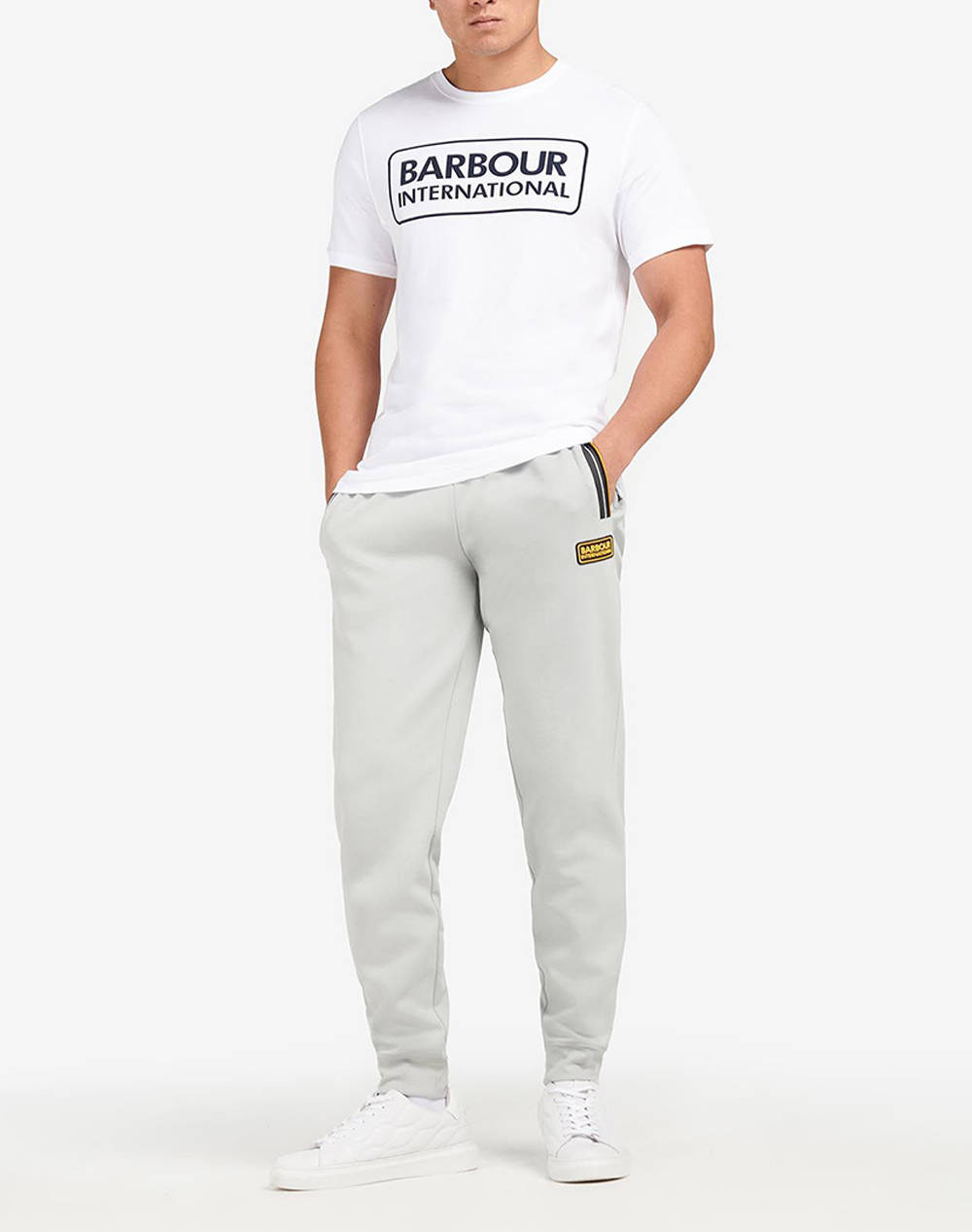 BARBOUR INTERNATIONAL CHARGE TEE БЛУЗА T-SHIRT KM