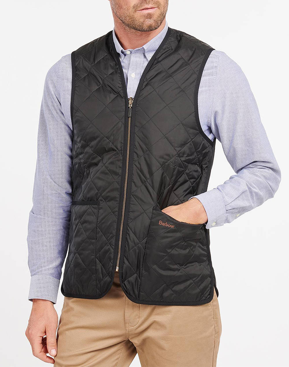 BARBOUR QUILTED WAISTCOAT/ZIP-IN LINER ЯКЕ