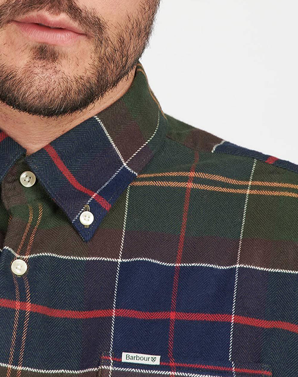 BARBOUR HOGSIDE REGULAR TARTAN SHIRT РИЗА Μ/Μ