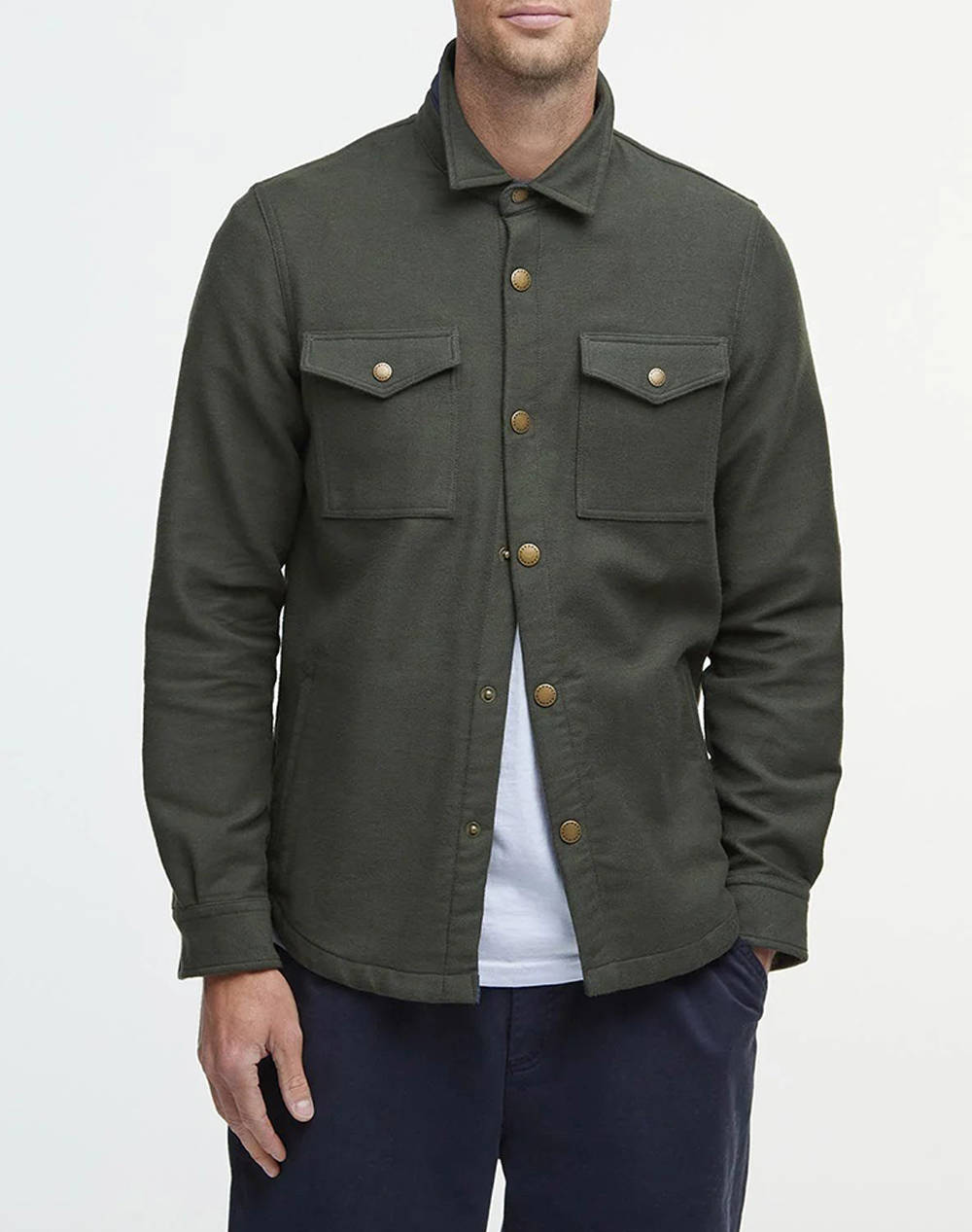 BARBOUR CARRBRIDGE TAILORED TWILL OVERSHIRT РИЗА Μ/Μ