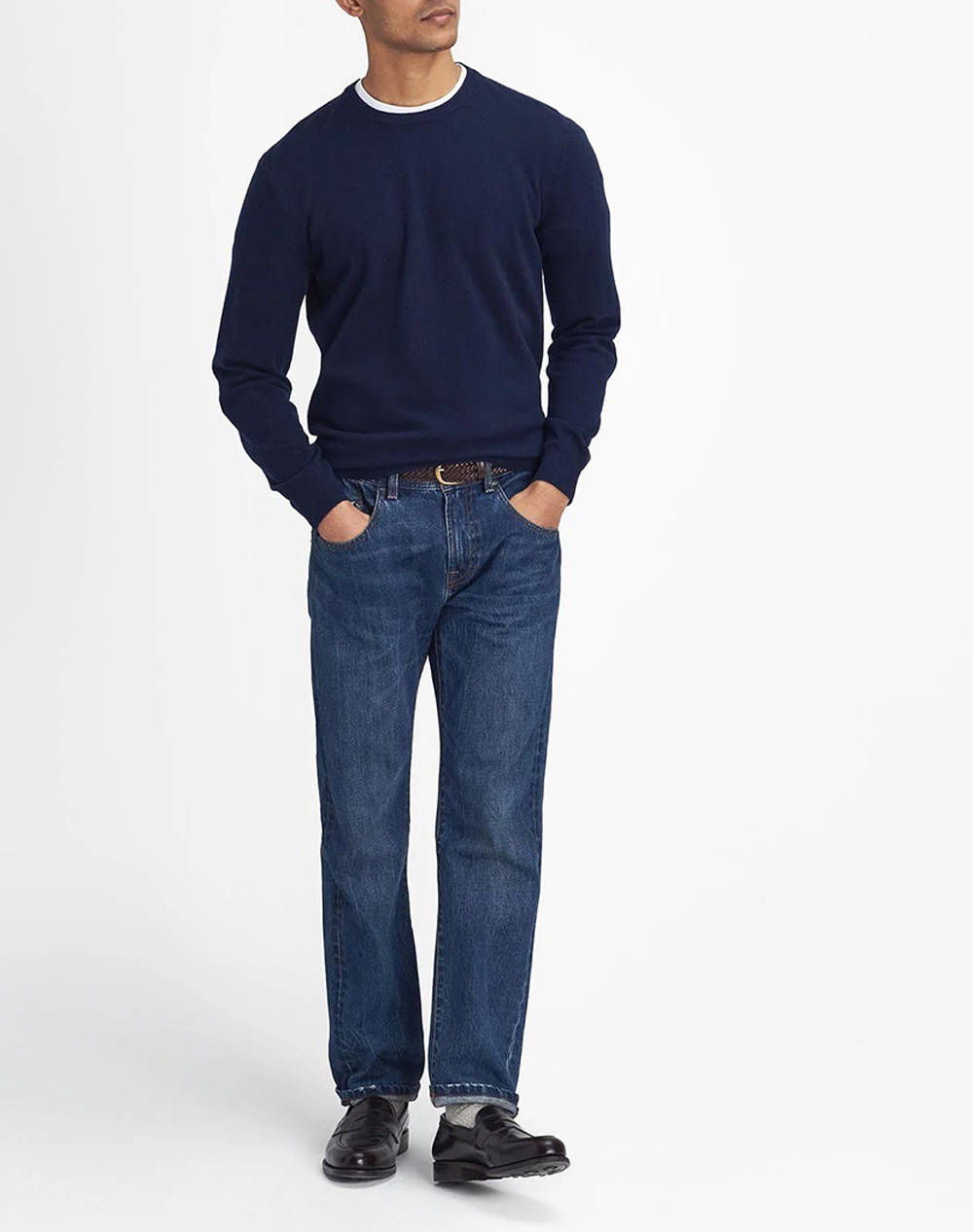 BARBOUR MARLOW CREW NECK SWEATER