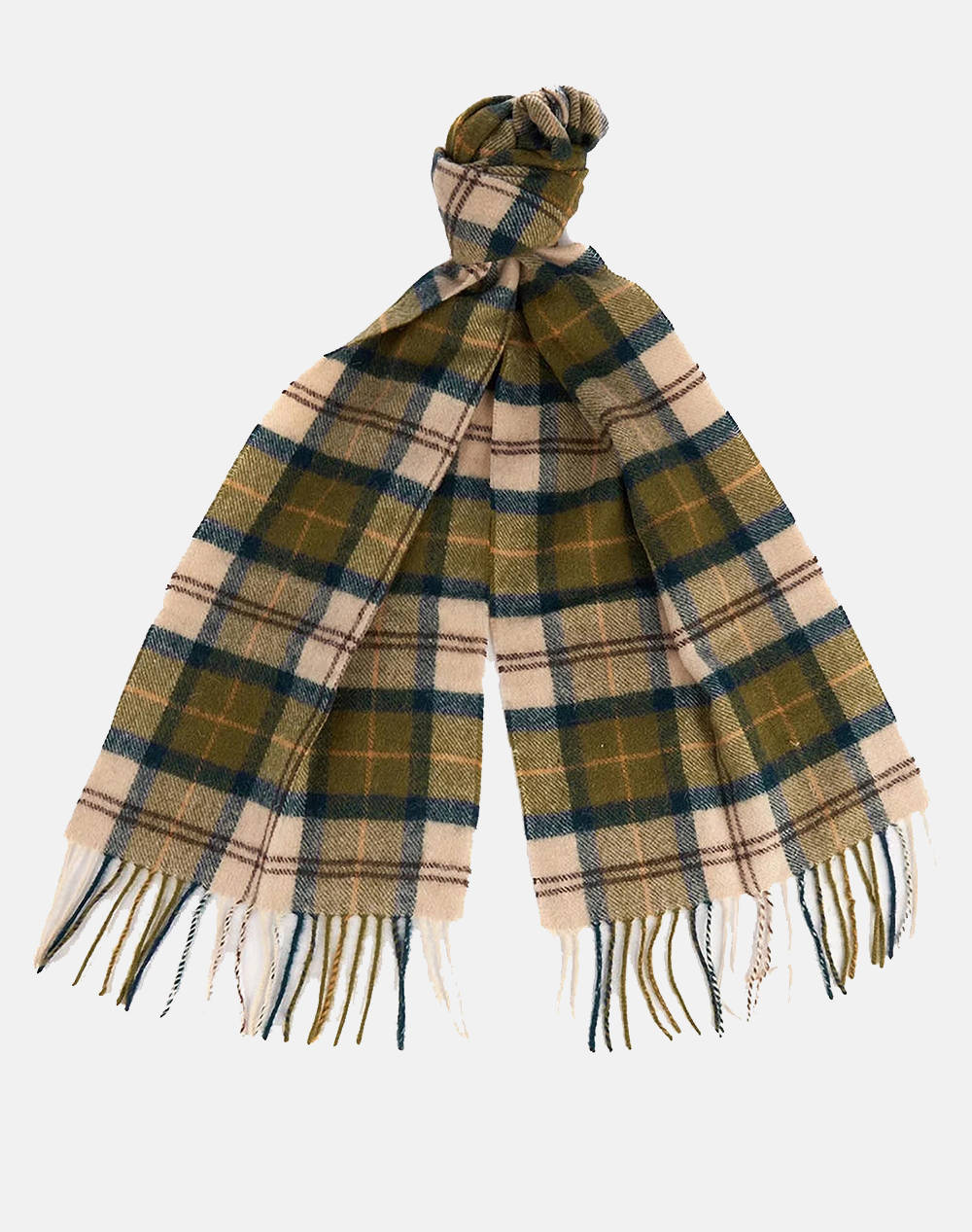 BARBOUR TARTAN LAMBSWOOL SCARF ШАЛ