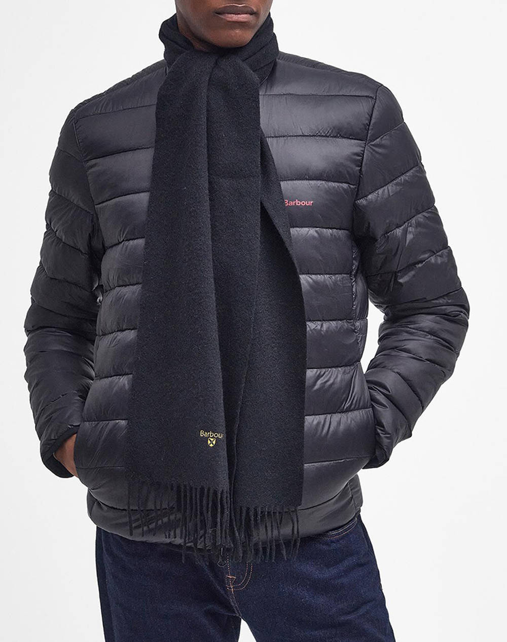 BARBOUR PLAIN LAMBSWOOL SCARF ШАЛ