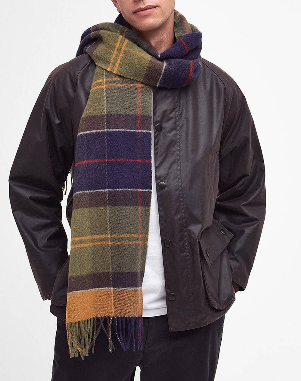 BARBOUR INVERNESS TARTAN SCARF ШАЛ