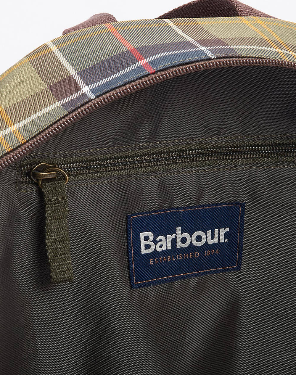 BARBOUR TORRIDON TARTAN BACKPACK BAG