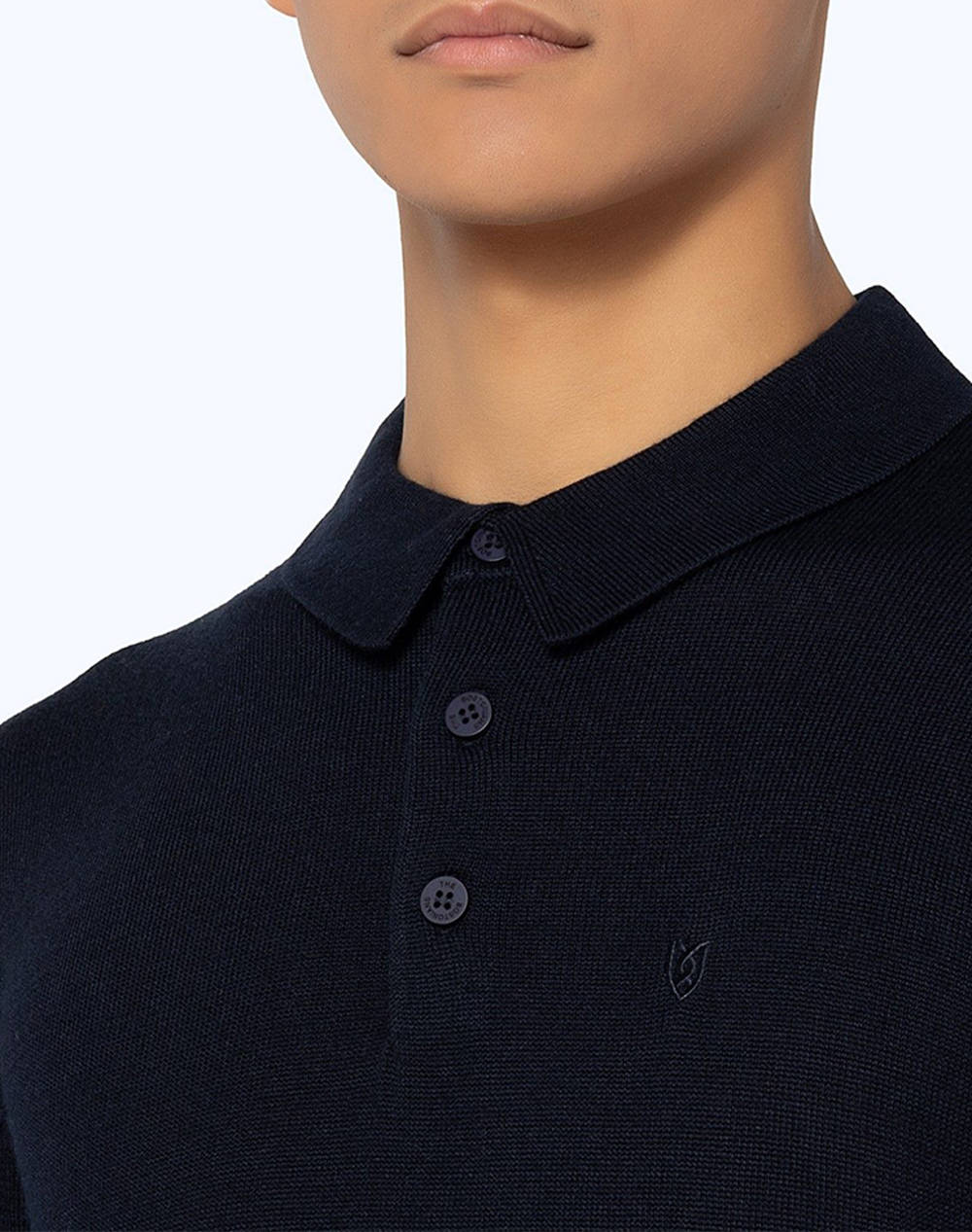 THE BOSTONIANS ΠΛΕΚΤΟ MERINO POLO REGULAR FIT