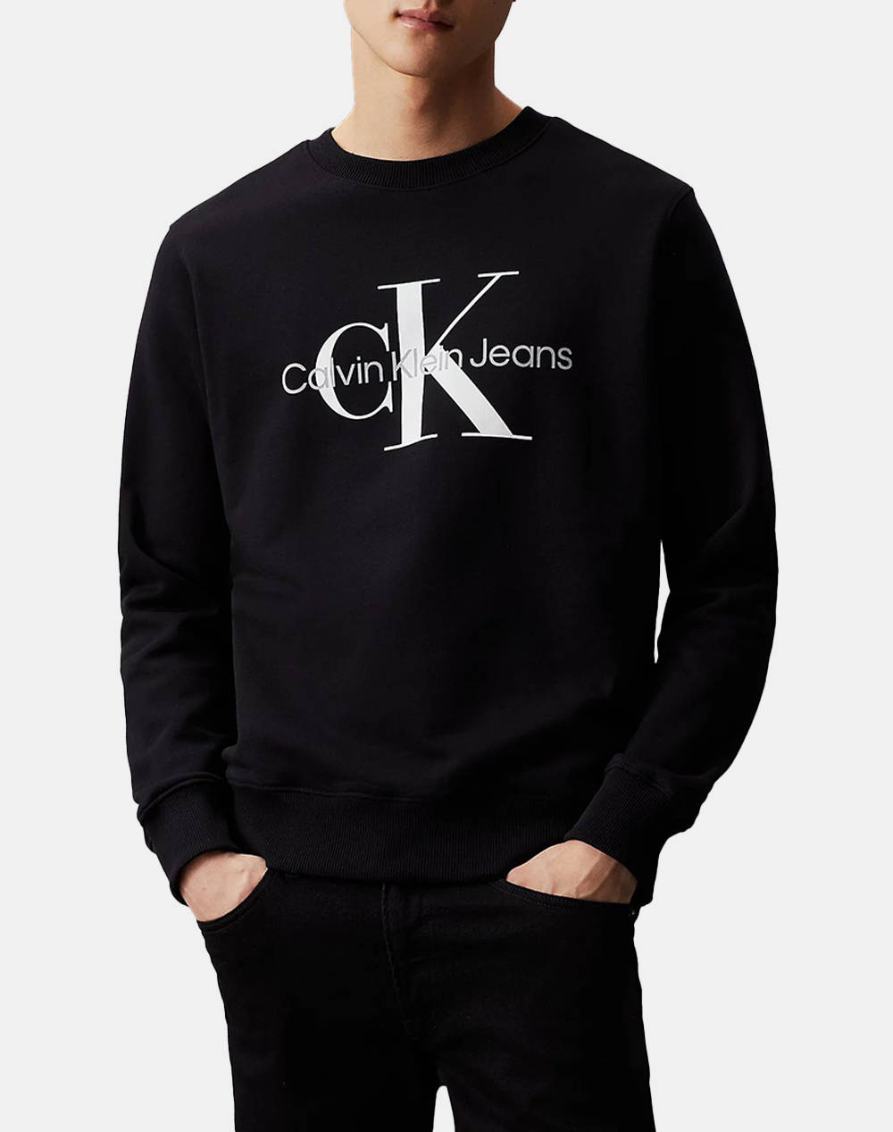 CALVIN KLEIN CORE MONOGRAM CREWNECK