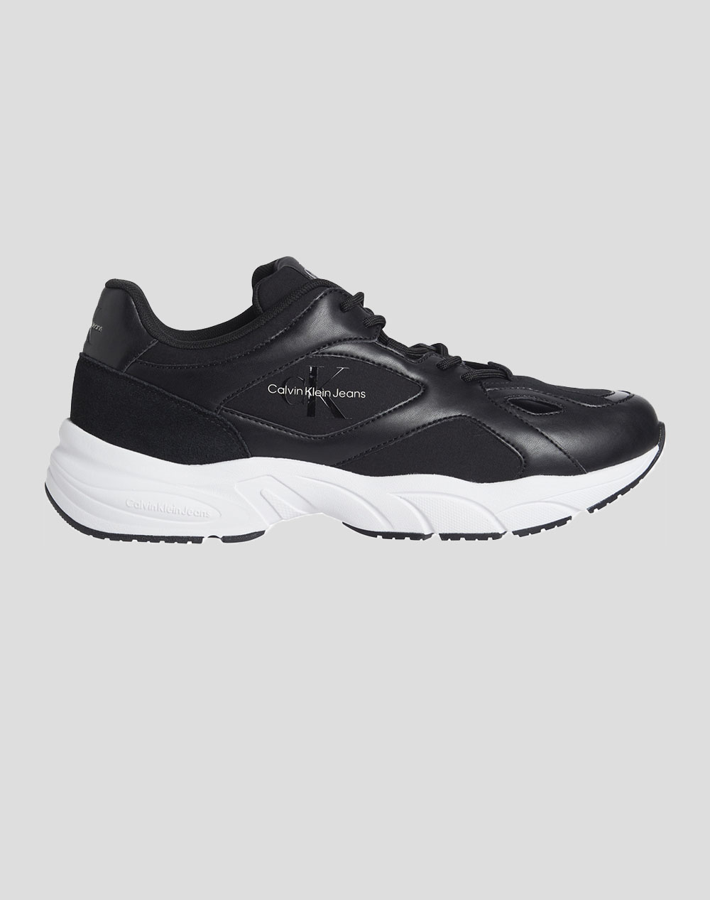 CALVIN KLEIN RETRO TENNIS LOW LACEUP MTL