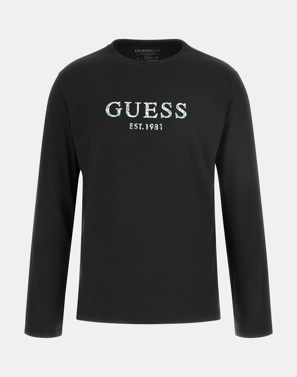 GUESS LS CN GUESS IRIDESCENT TEE МЪЖКА БЛУЗА