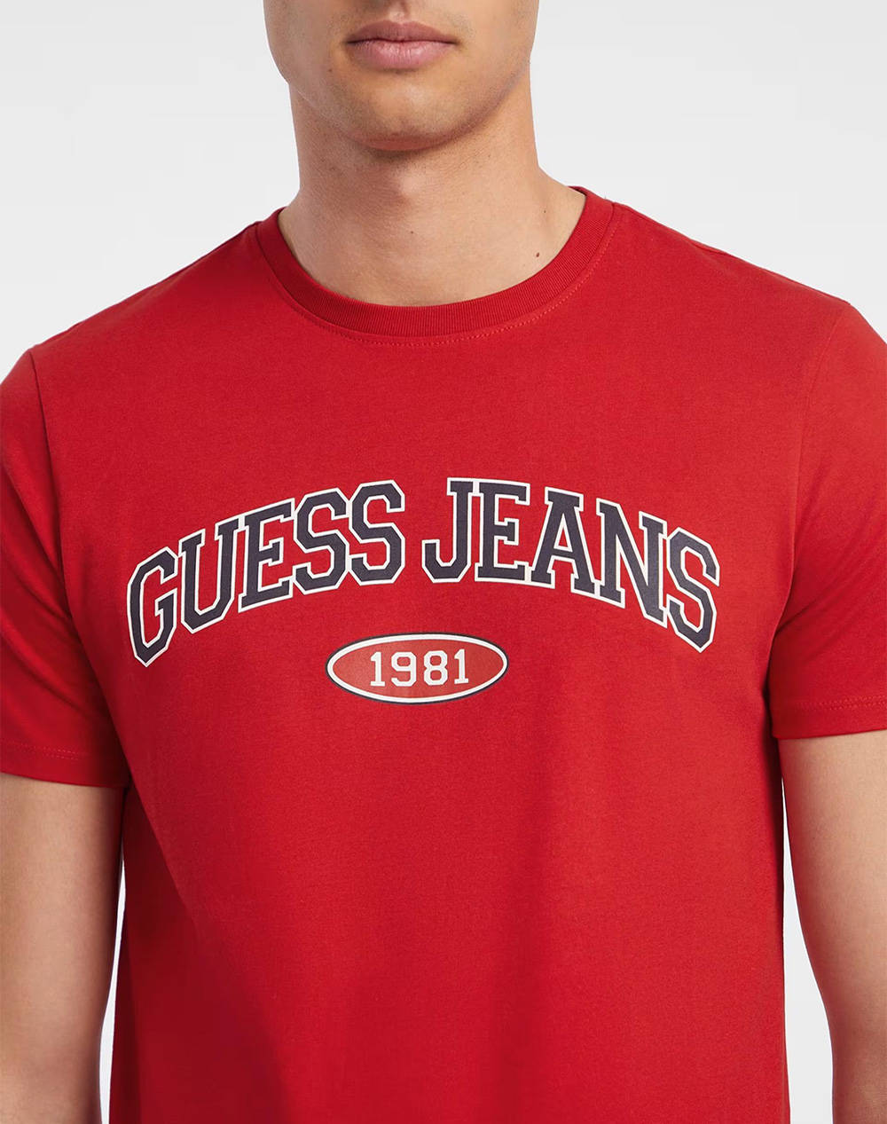 GUESS JEANS GJ SS CN SLIM GUESS J 1981 TEE МЪЖКА БЛУЗА