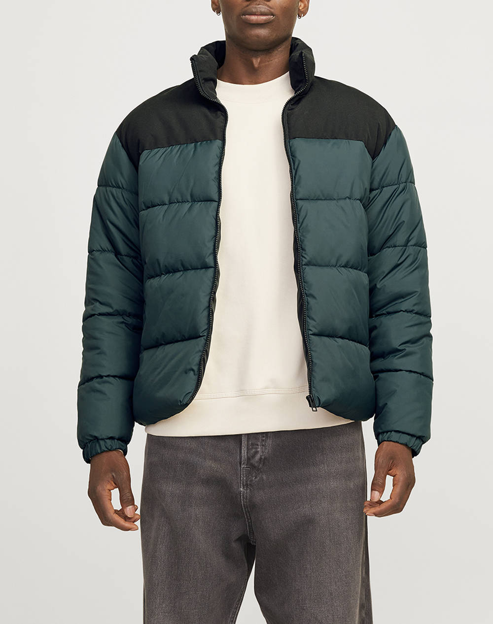 JACK&JONES JJMOON STAND COLLAR PUFFER